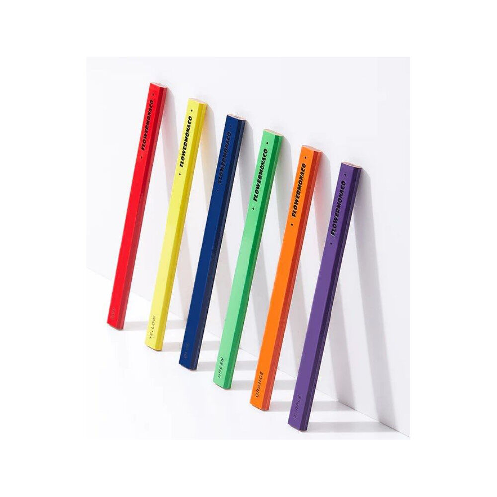 2PK Flower Monaco Coloured Pencils for Sketching Tools Art Kids/Children - 3y+