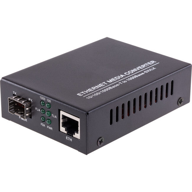 1G SFP SLOT MEDIA CONVERTER GIGABIT REQUIRE SFP MODULE