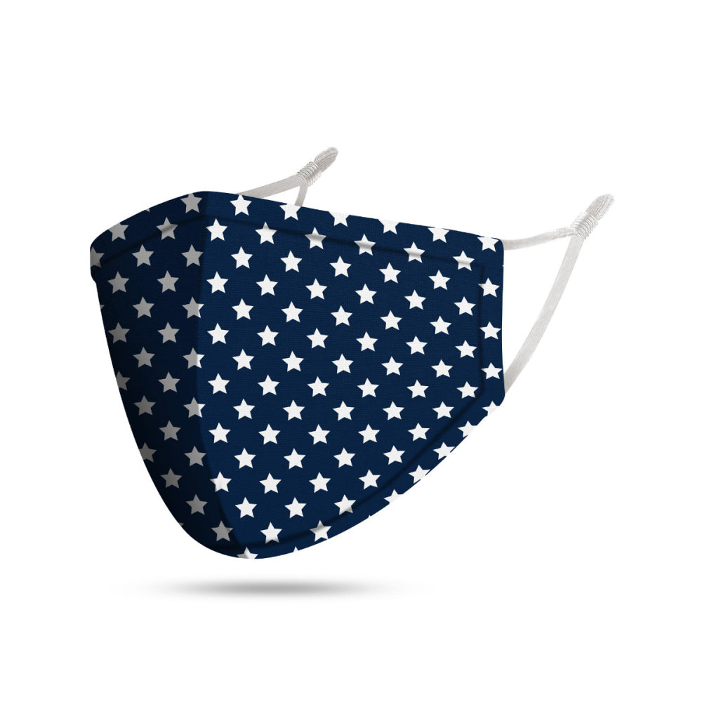 12PK Splosh Kids Reusable Face Mask w/ Adjustable Strap 2y+ Star
