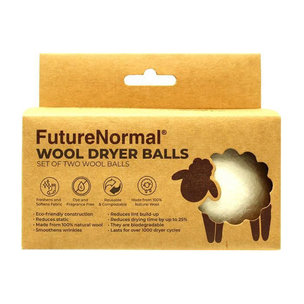 6x 2pc Future Normal Wool Dryer Balls