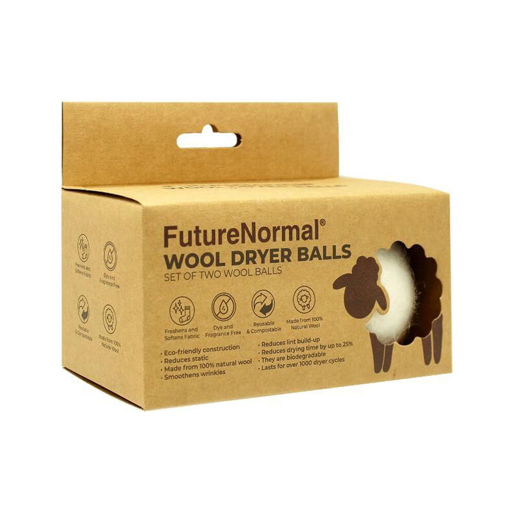 6x 2pc Future Normal Wool Dryer Balls