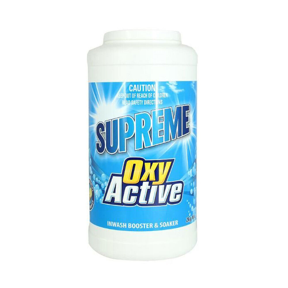 6PK Supreme Oxy Active Oxygen Stain Remover Cleaner 2kg
