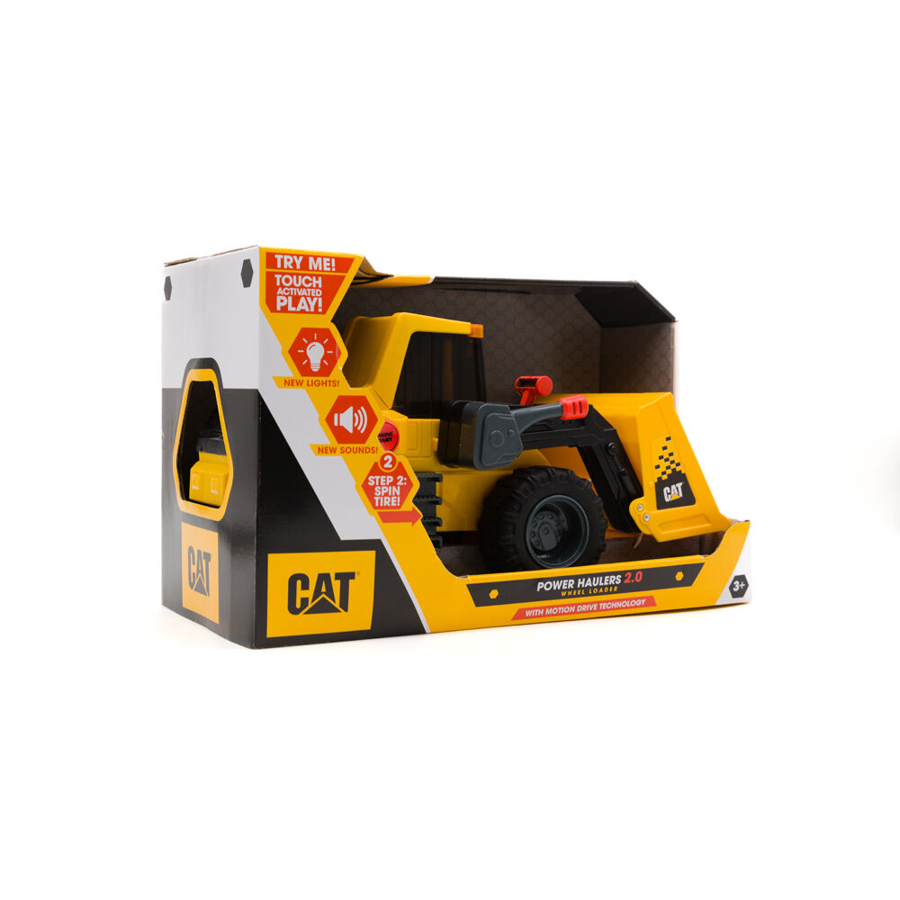 CAT Power Haulers 2.0 Wheel Loader with Motion Drive Tech Kids/Children 3y+