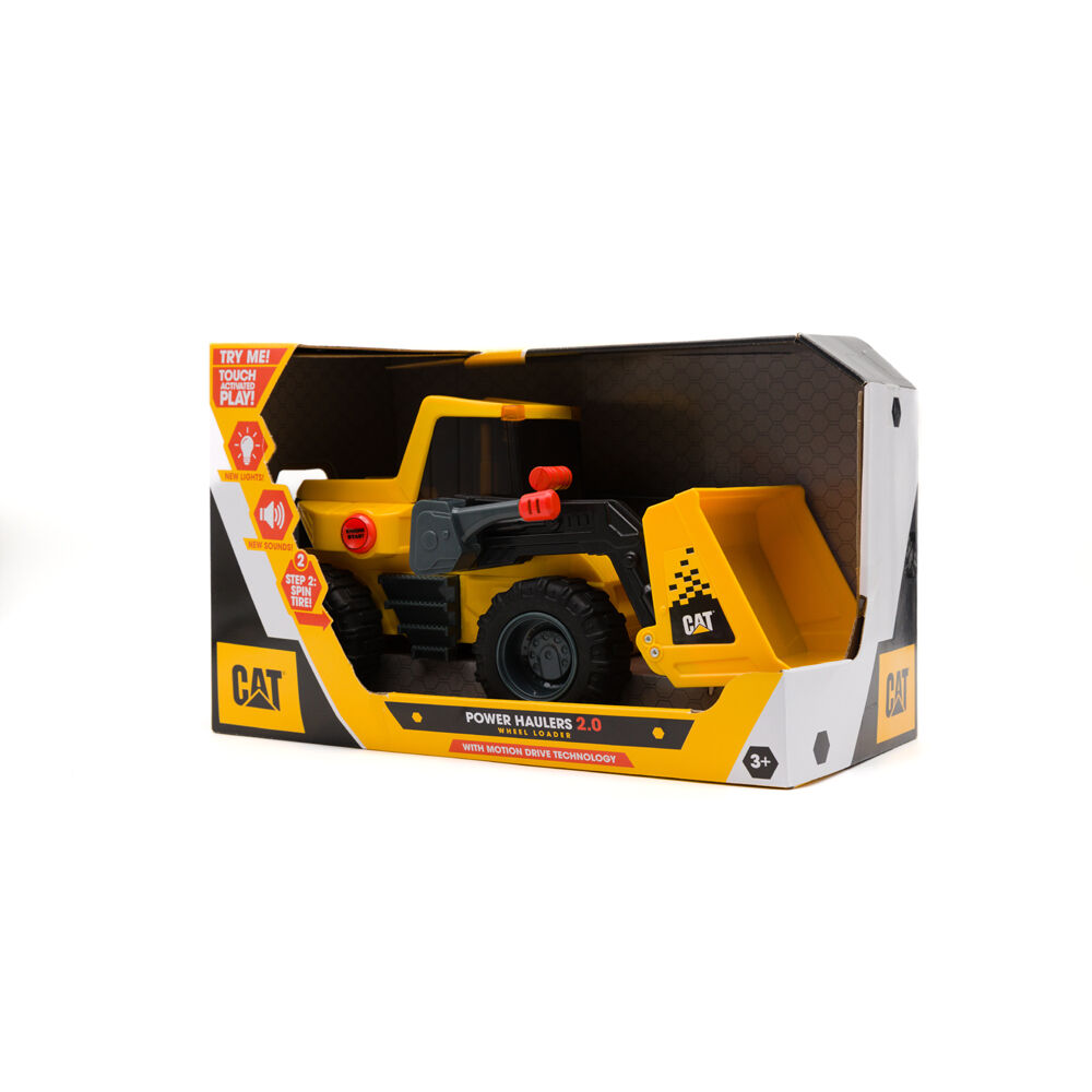 CAT Power Haulers 2.0 Wheel Loader with Motion Drive Tech Kids/Children 3y+