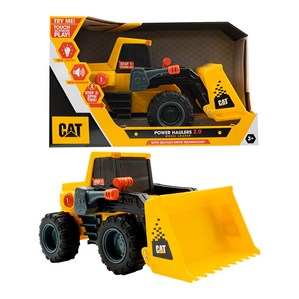 CAT Power Haulers 2.0 Wheel Loader with Motion Drive Tech Kids/Children 3y+