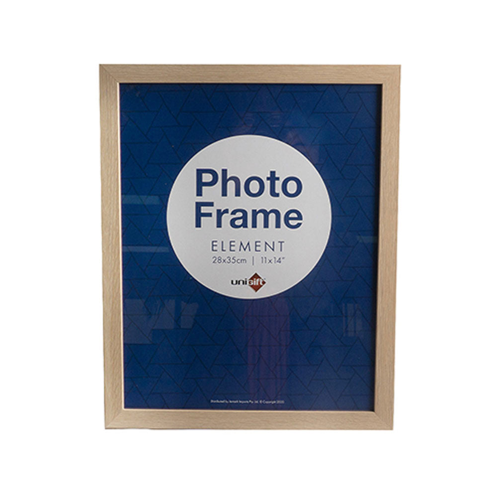 4PK Unigift Element 28x35cm MDF/Glass Picture Frame - Assorted