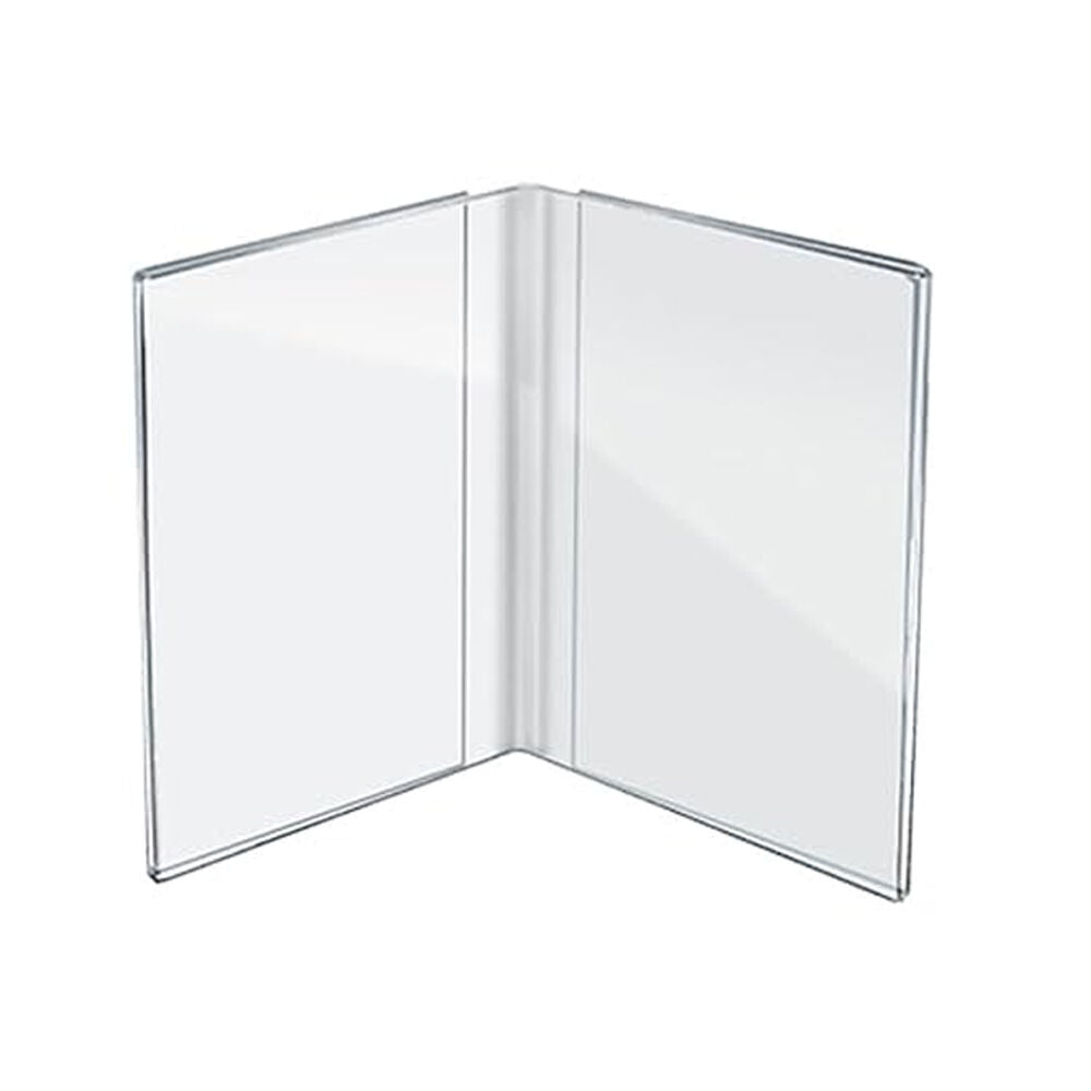 12PK Unigift Inspire Vertical Double Picture Photo Frame 15x20cm Clear
