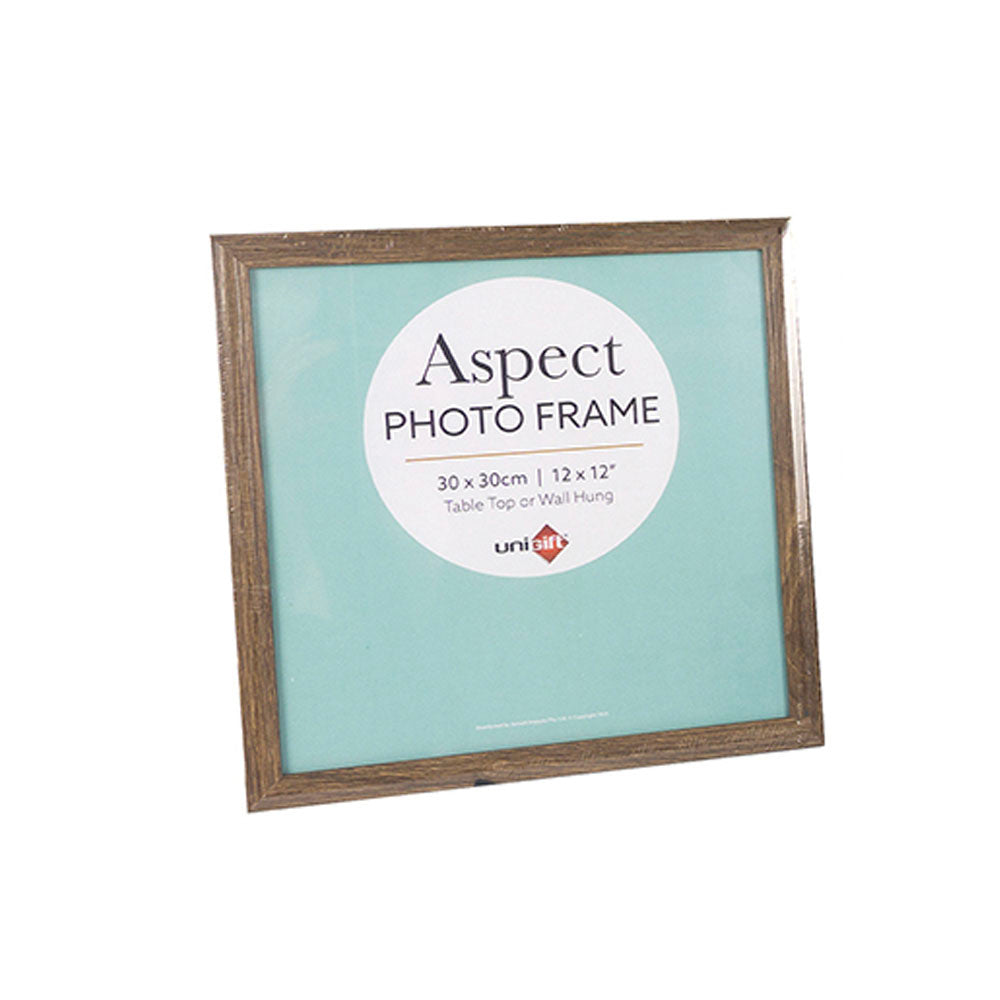 4PK Unigift Aspect 30x30cm MDF/Glass Picture Frame - Assorted