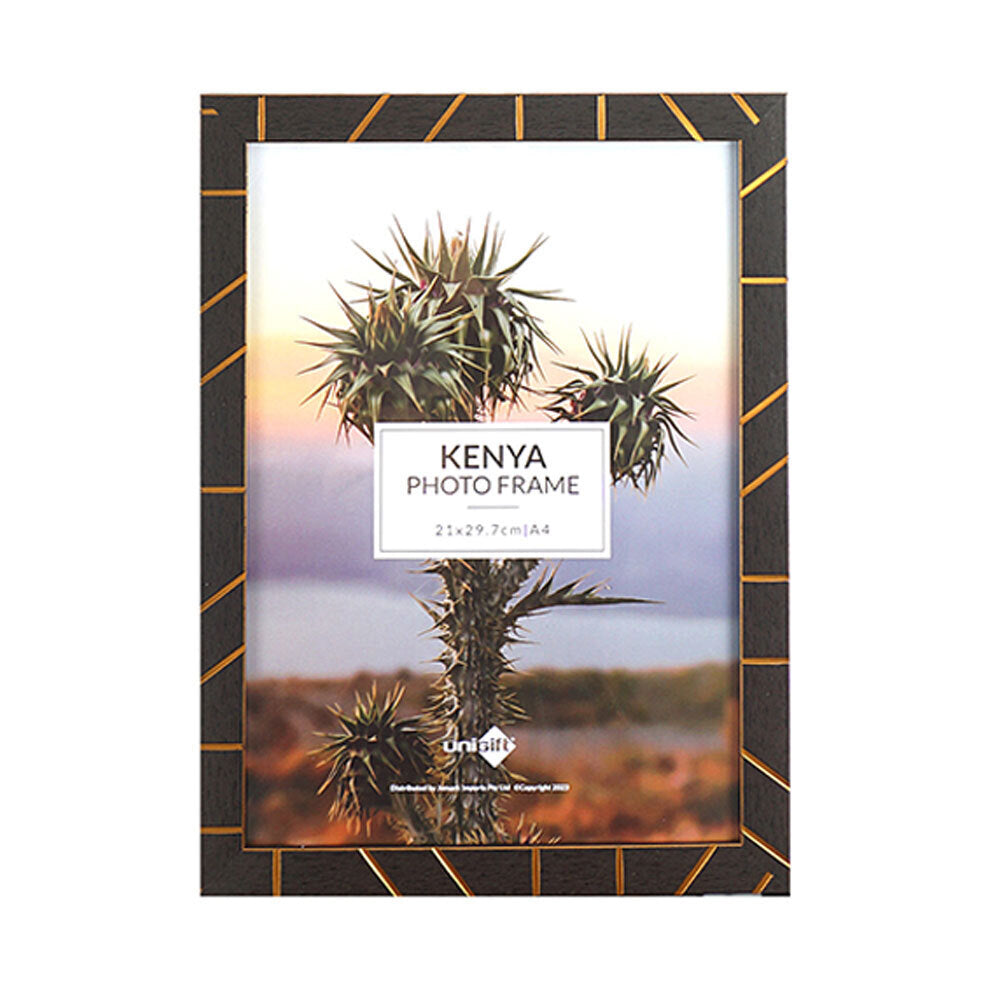 6PK Unigift Kenya Home Photo/Picture Frame A4 Assorted