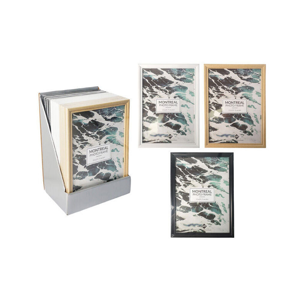 6PK Unigift Certificate Montreal Glass Picture Photo Frame A4 Assorted