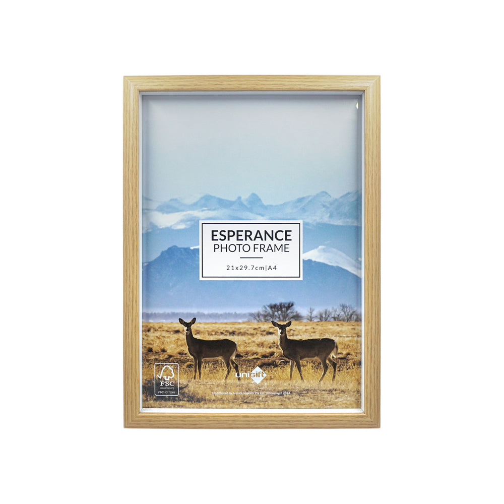 6PK Unigift Esperance Photo Picture Frame Home Decor A4 Assorted