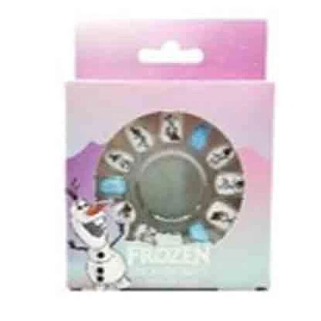 2x 12pc Disney Frozen Nails Olaf Adhesive False Press-On Art Manicure Kids/Girls