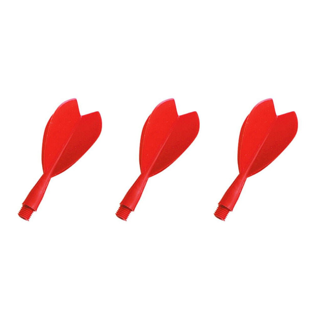 10x 3pc Formula Sports Plastic Pub Dart Flights Standard Shape 1/4in Assorted