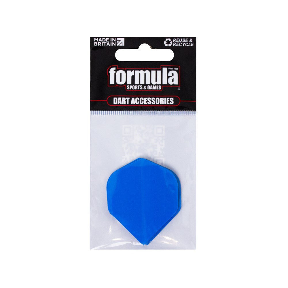 10x 3pc Formula Sports Polyester Plain Dart Flights Standard Shape Assorted