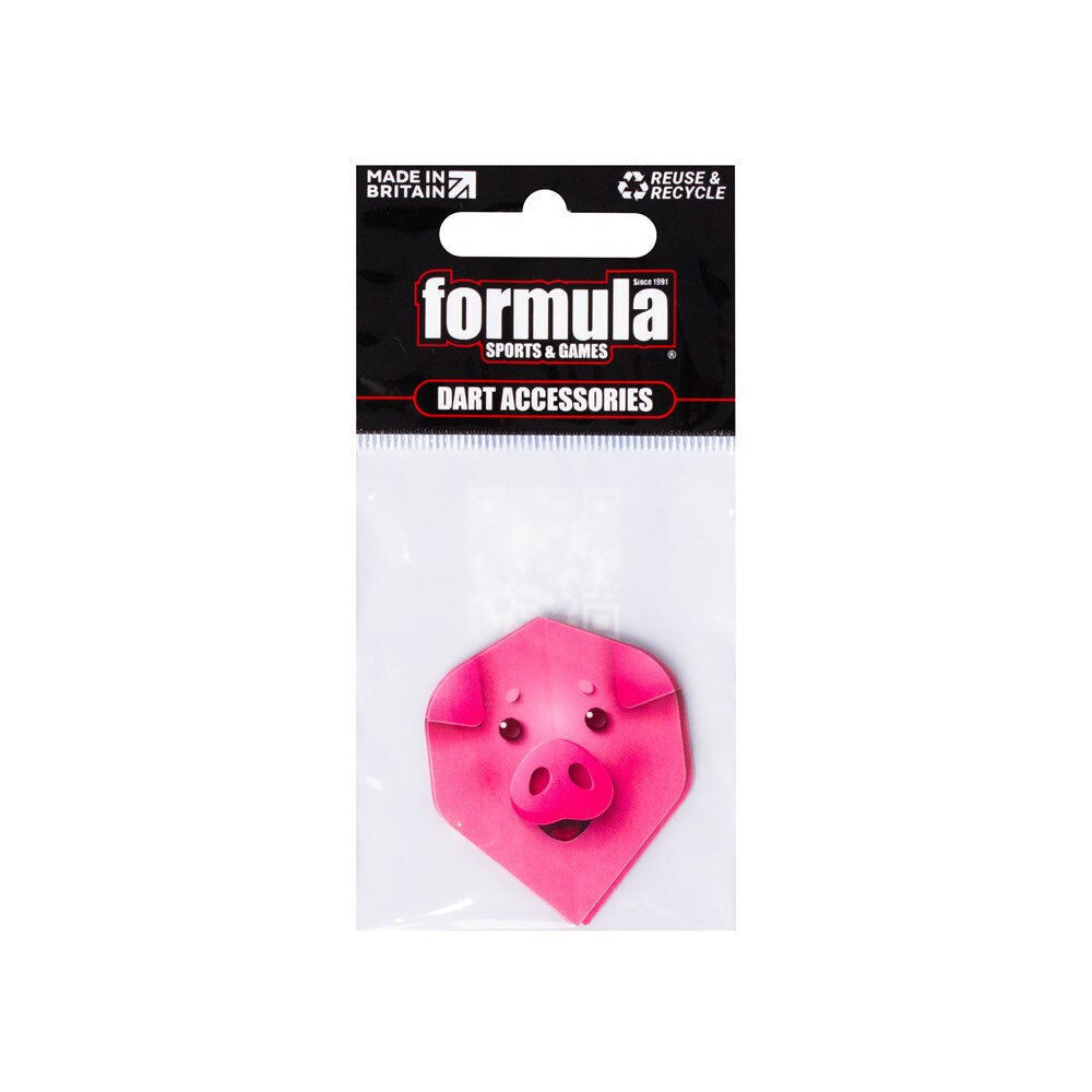 10x 3pc Formula Sports Polyester Emblem Dart Flights Standard Shape Assorted