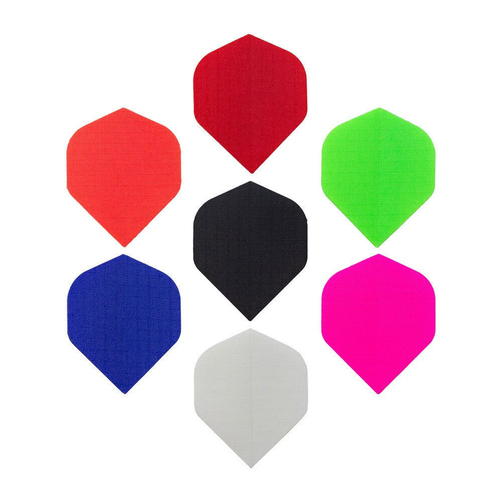 10x 3pc Formula Sports Long Life Fabric Dart Flights Standard Shape Assorted