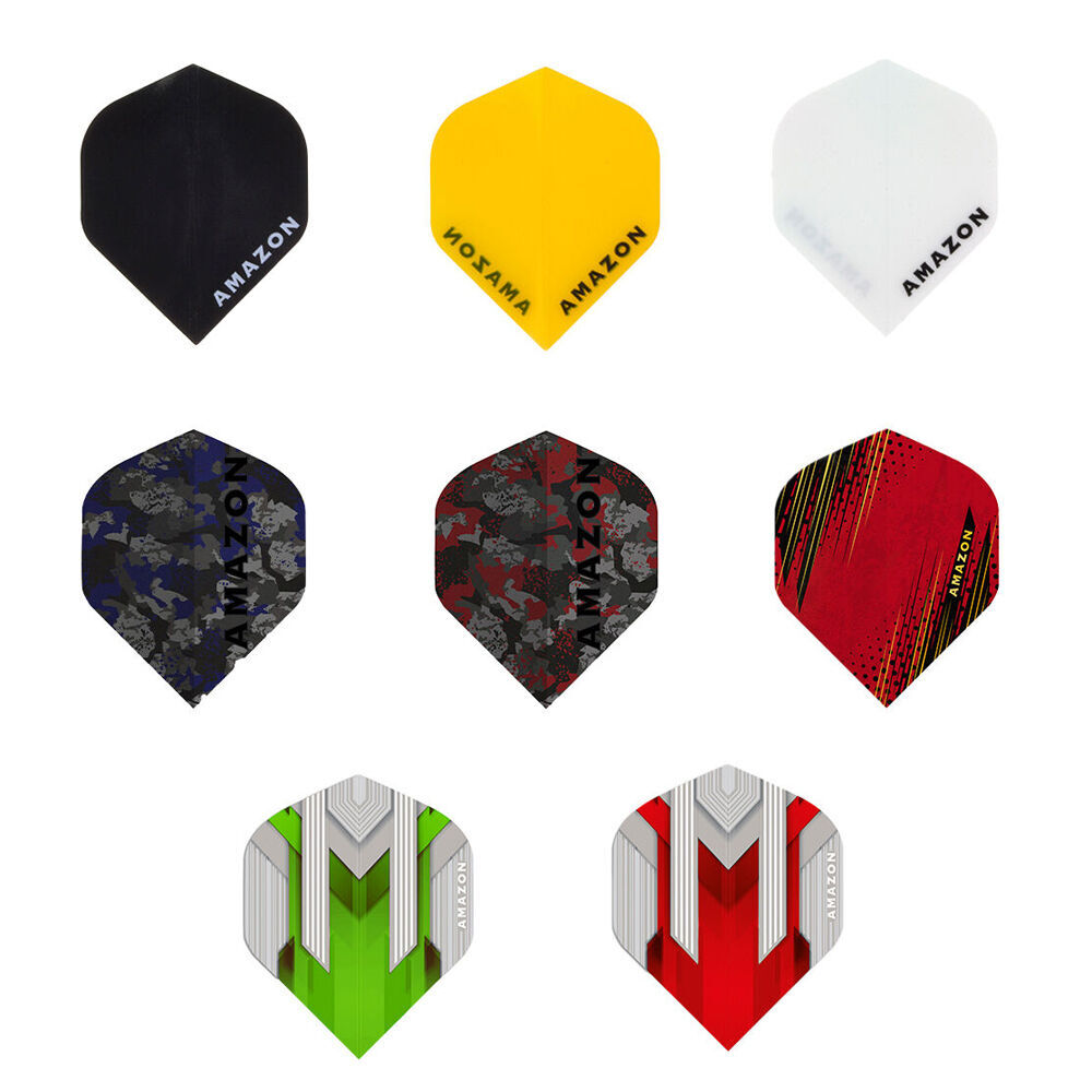10x 3pc Formula Sports Amazon Dart Flights Standard Shape Assorted