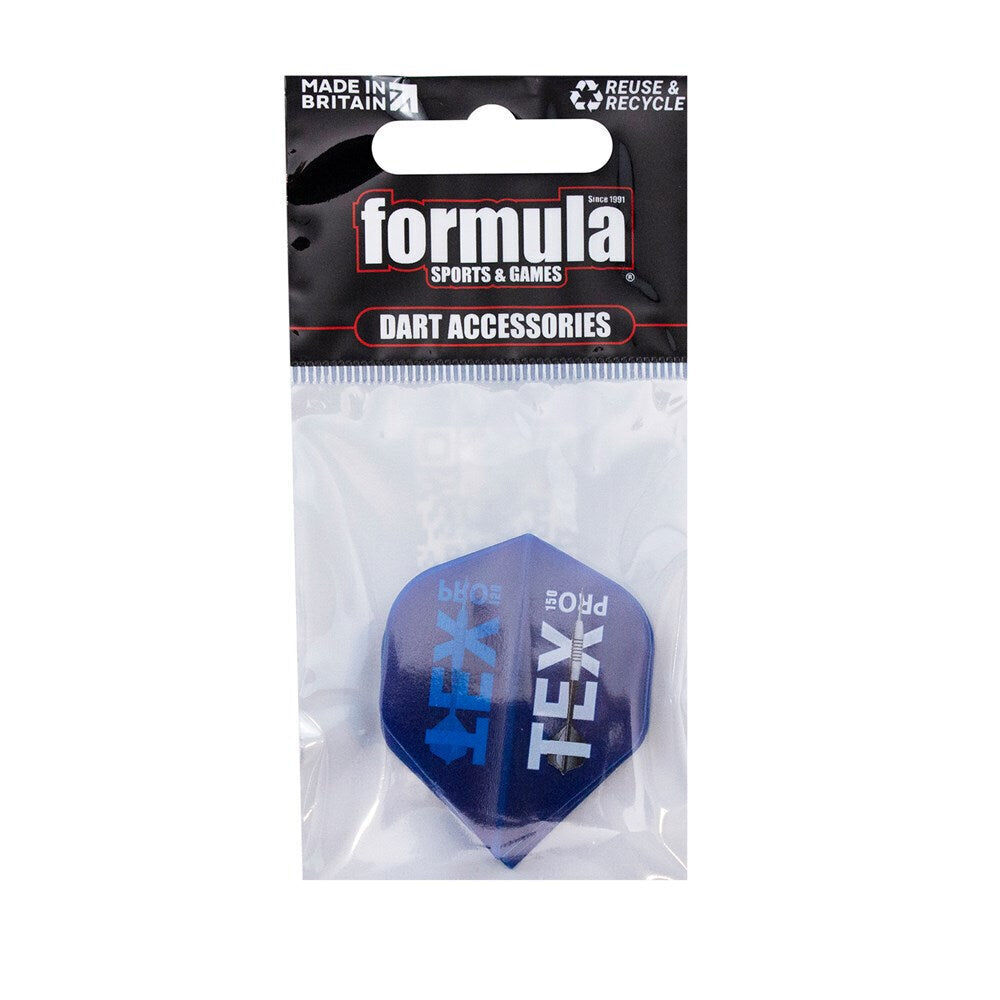 10x 3pc Formula Sports TEX Darts Pro 150 Dart Flights Standard Shape Assorted