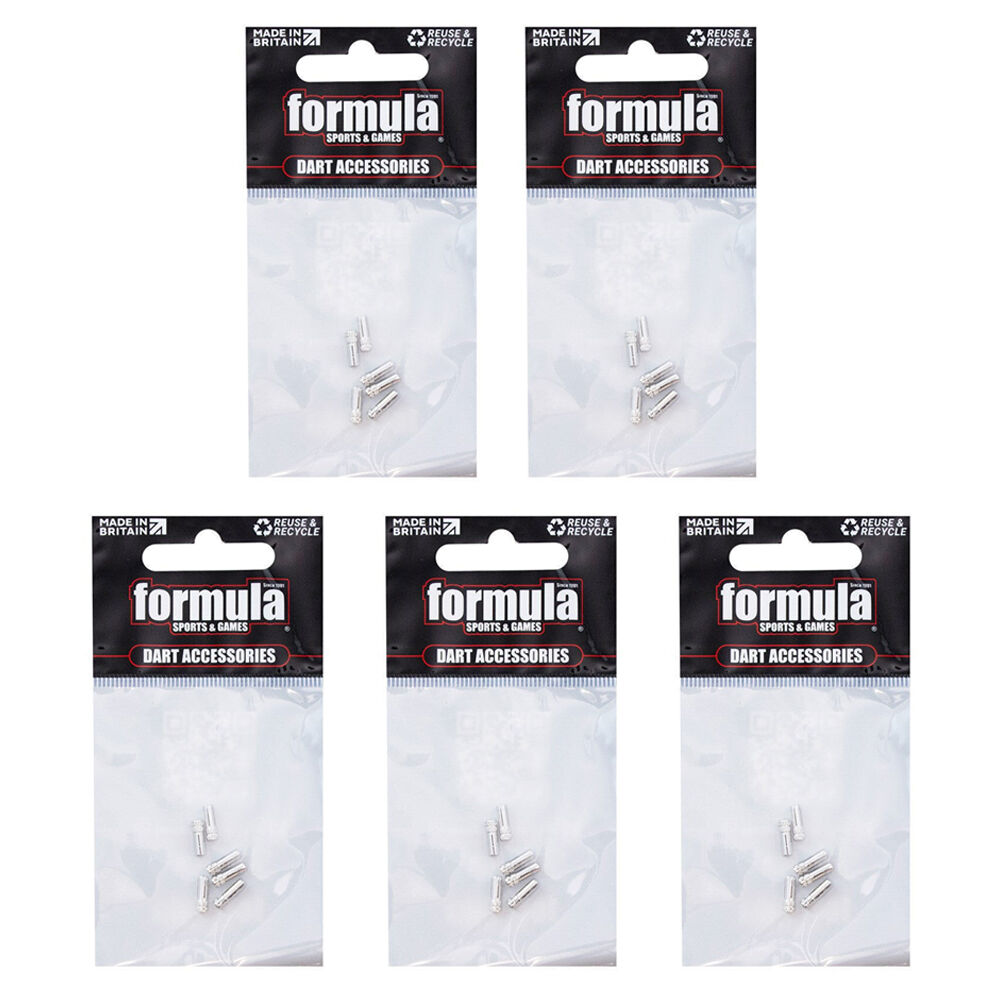 5x 6pc Formula Sports Anodized Alloy Aluminium Dart Flight Protectors Assorted