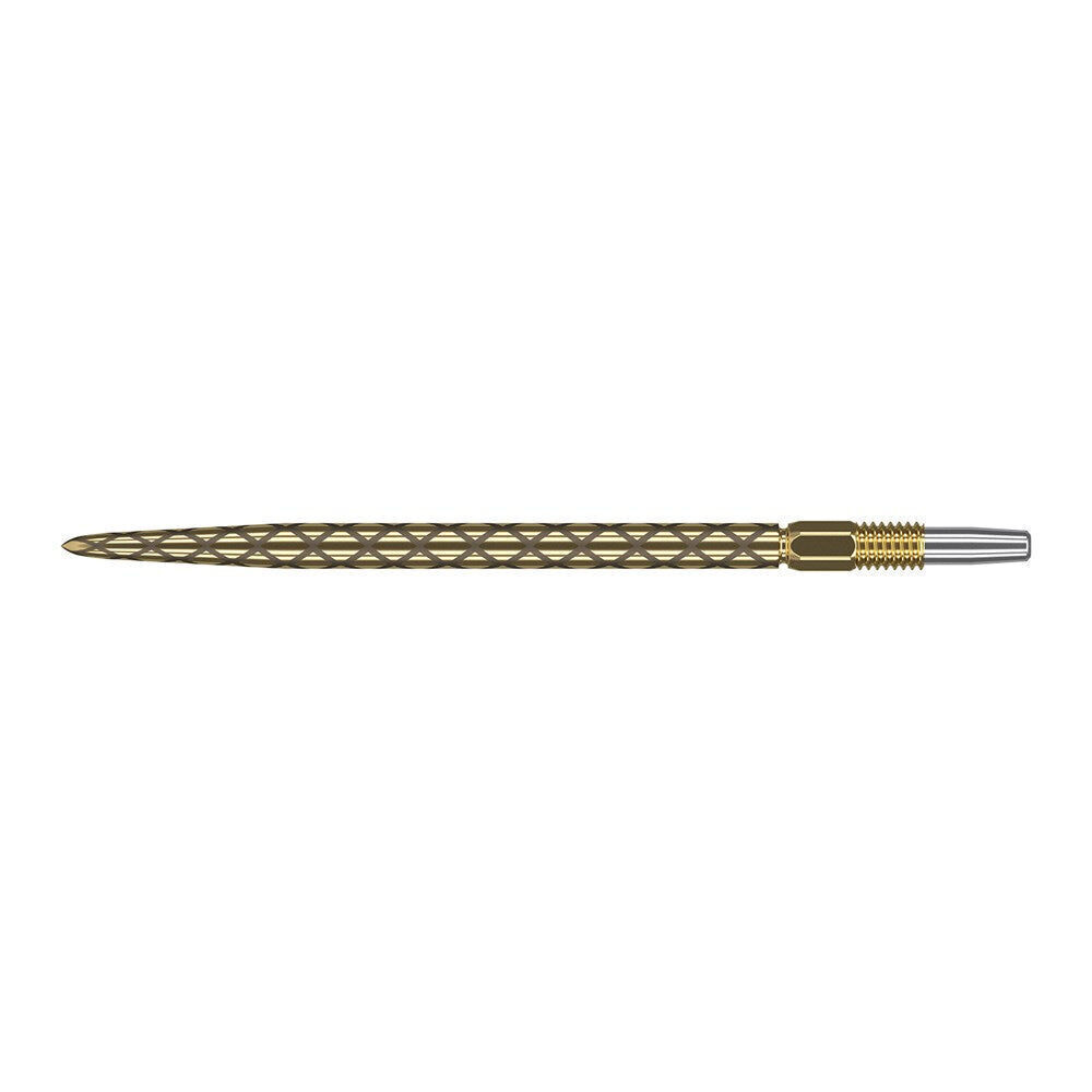 2x 3pc Target Swiss Diamond Pro Dart Point Replacement Spare Tip 26mm Gold