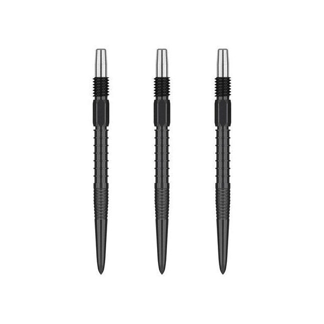 2x 3pc Target Swiss FireDart Point Dart Replacement Spare Tip 35mm Black