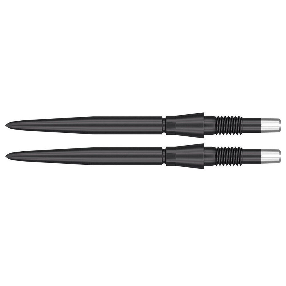 2PK Target Swiss Storm Dart Point Replacement Spare Accessory Tip 26mm Black
