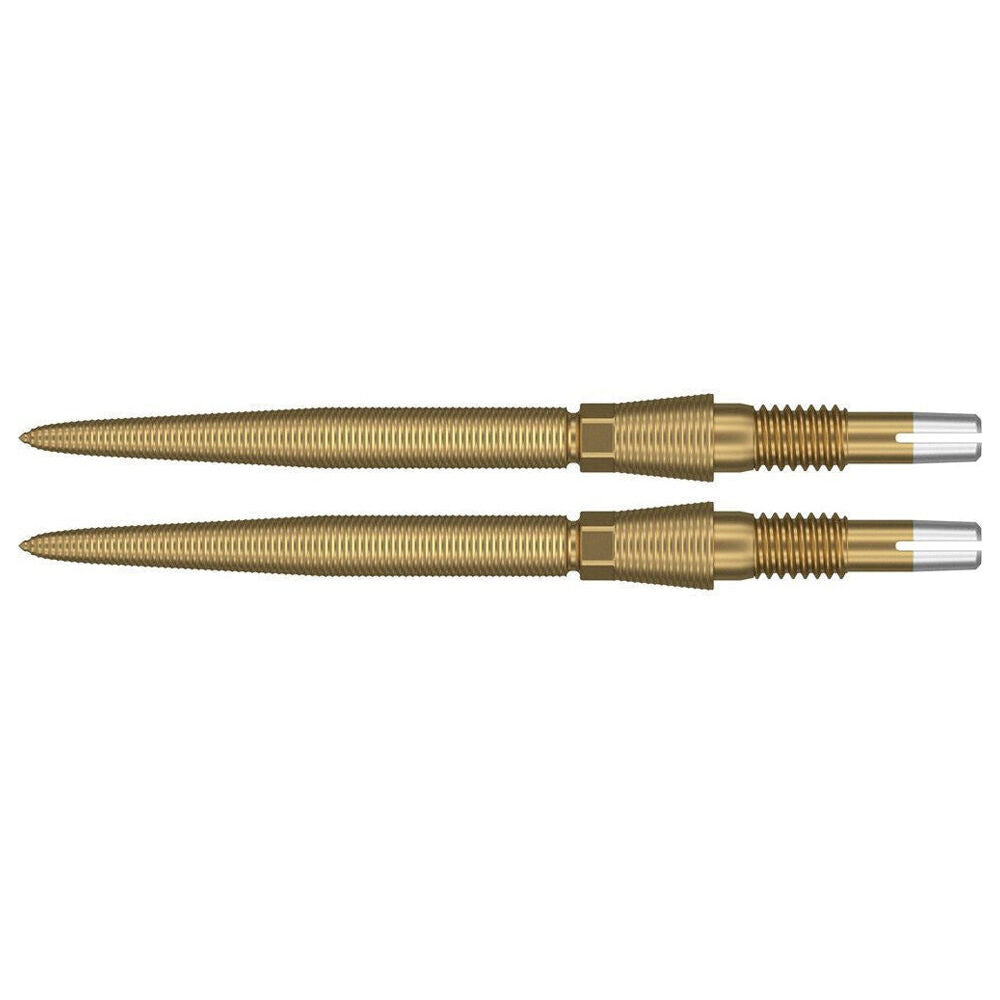 2PK Target Swiss Storm Nano Dart Point Replacement Spare Tip 26mm Gold