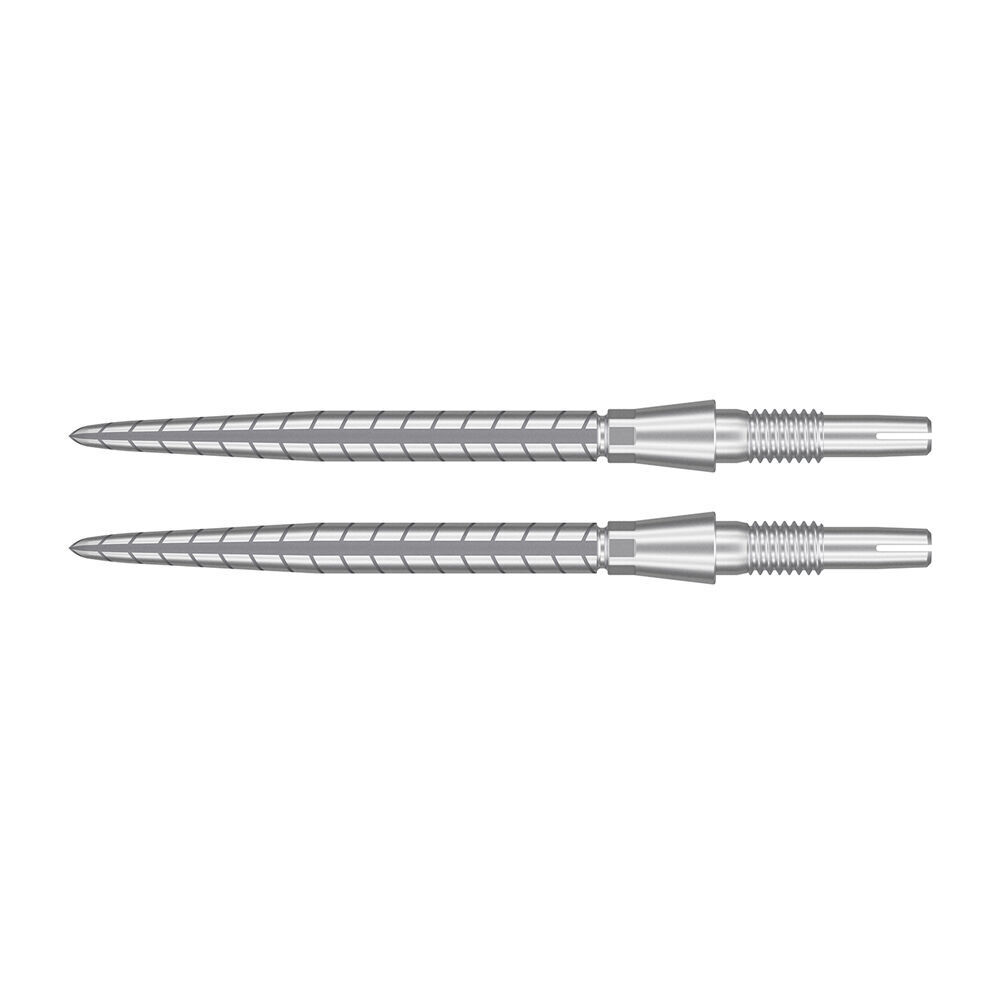 2PK Target Swiss Storm Quartz Dart Point Replacement Spare Tip 30mm Silver