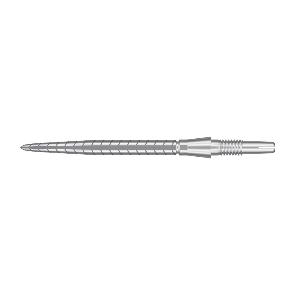 2PK Target Swiss Storm Quartz Dart Point Replacement Spare Tip 30mm Silver