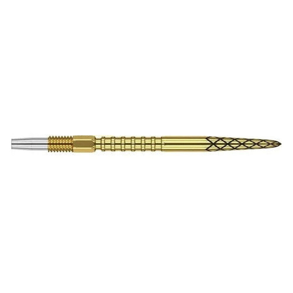 2PK Target Swiss DS Dart Point Replacement Spare Accessory Tip 40mm Gold