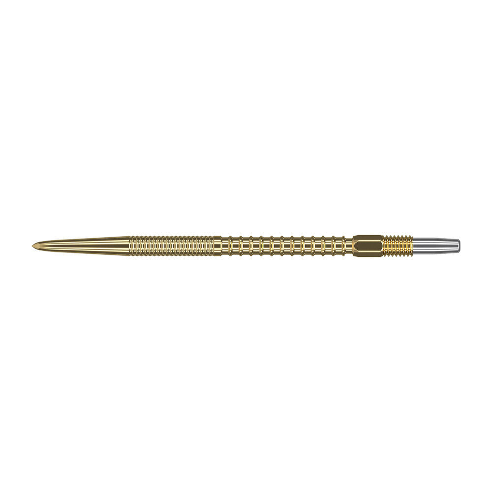 2x 3pc Target Swiss FireDart Point Gold Dart Replacement Spare Tip 40mm