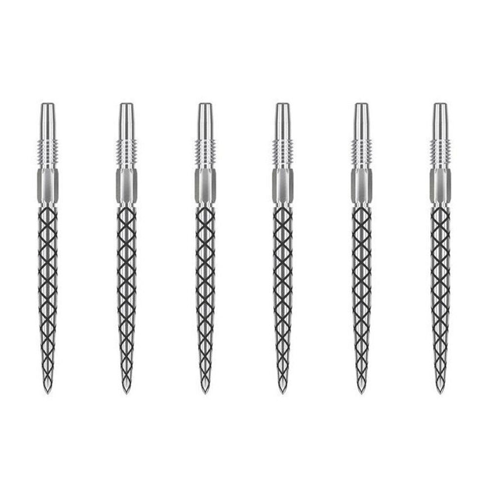2x 3pc Target Swiss Diamond Pro Silver Dart Point Replacement Spare Tip 40mm