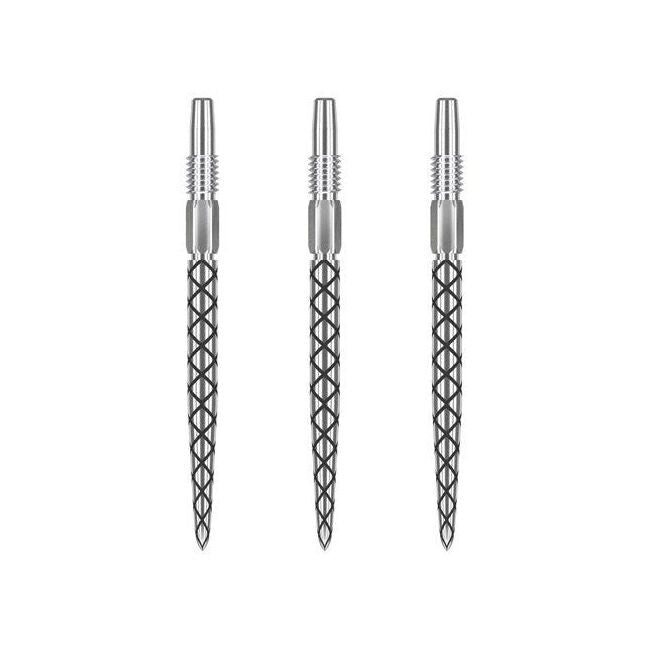 2x 3pc Target Swiss Diamond Pro Silver Dart Point Replacement Spare Tip 40mm