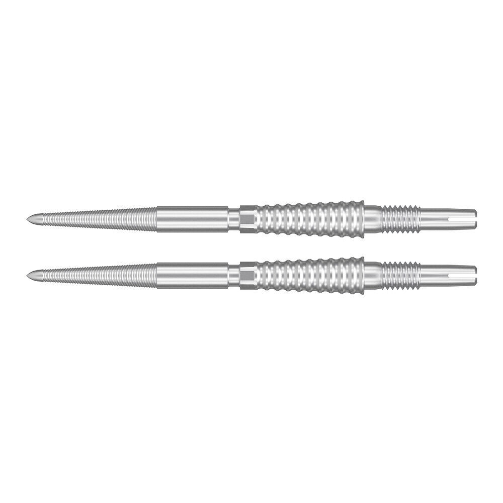 2PK Target Swiss Storm LNC Dart Point Replacement Spare Tip 30mm Silver
