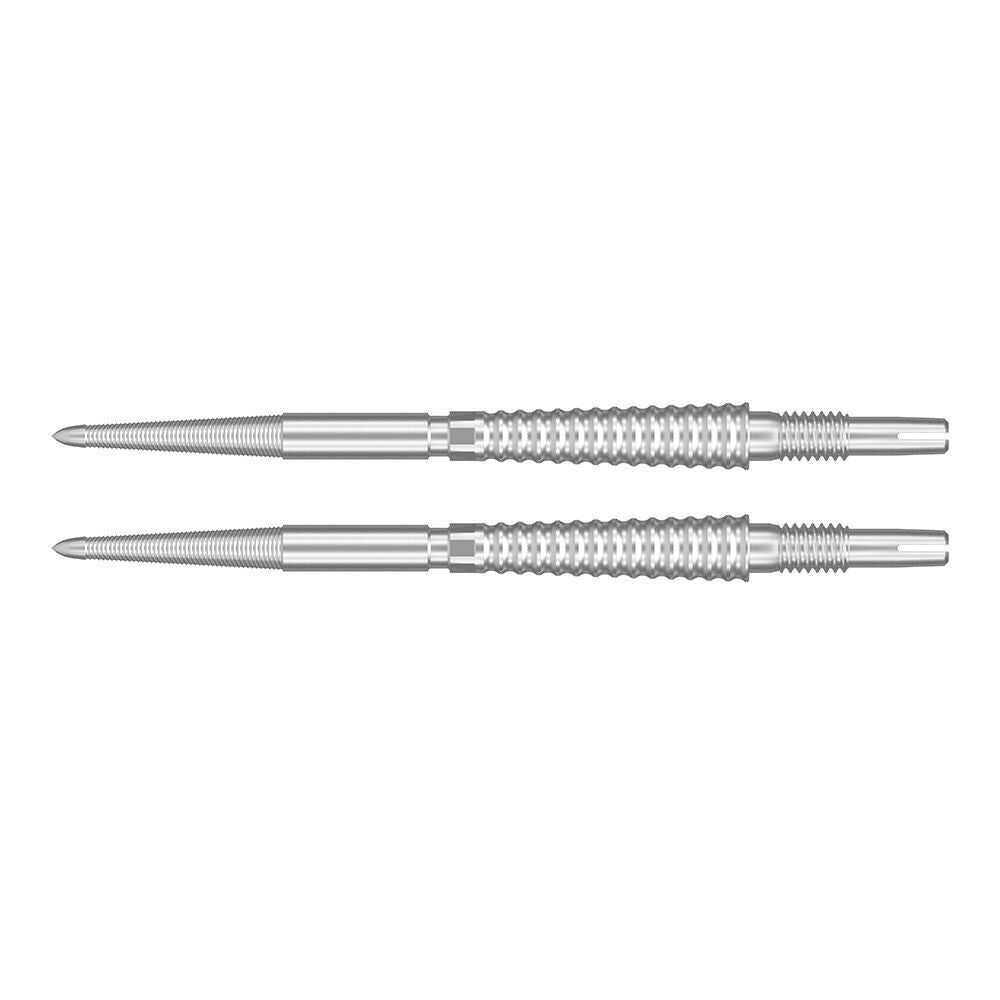 2PK Target Swiss Storm LNC Dart Point Replacement Spare Tip 35mm Silver