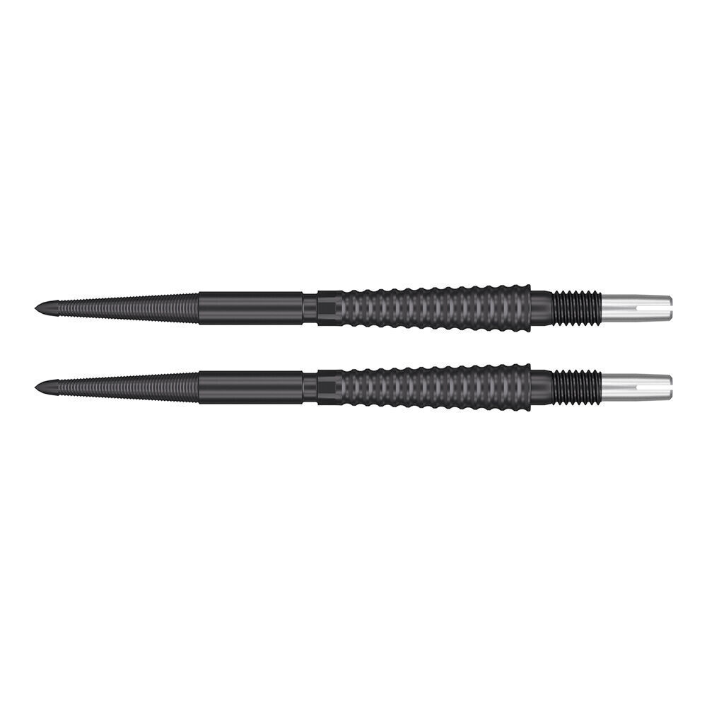 2PK Target Swiss Storm LNC Dart Point Replacement Spare Tip 35mm Black