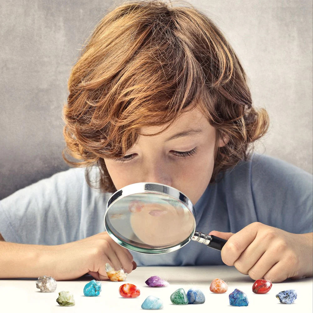 96pc Johnco Ultimate Rocks & Minerals Educational Geological Collection 8y+