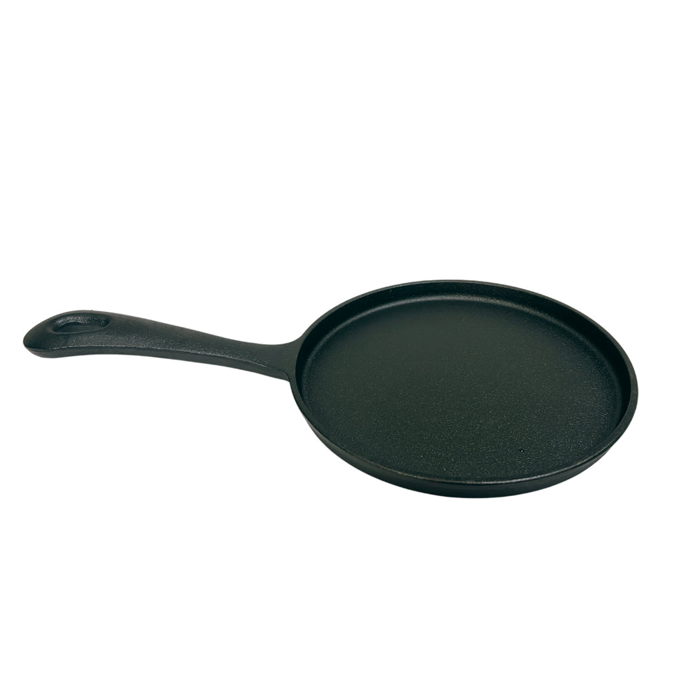 Fissman Cast Iron 20cm Crepe Pan Non-Stick - Black