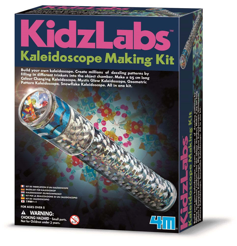 4M KidzLabs Kaleidoscope Making Kit Kids learning Toy 8y+