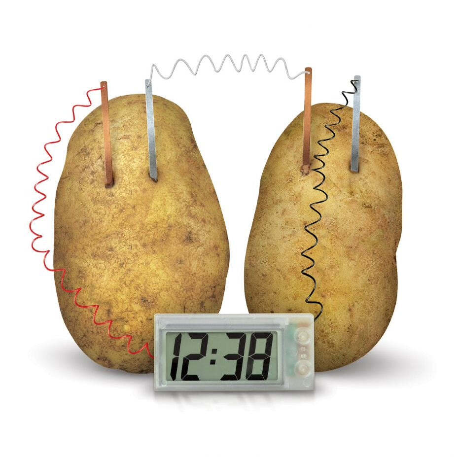 4M Green Science Potato Clock Educational Kids Toy 8y+