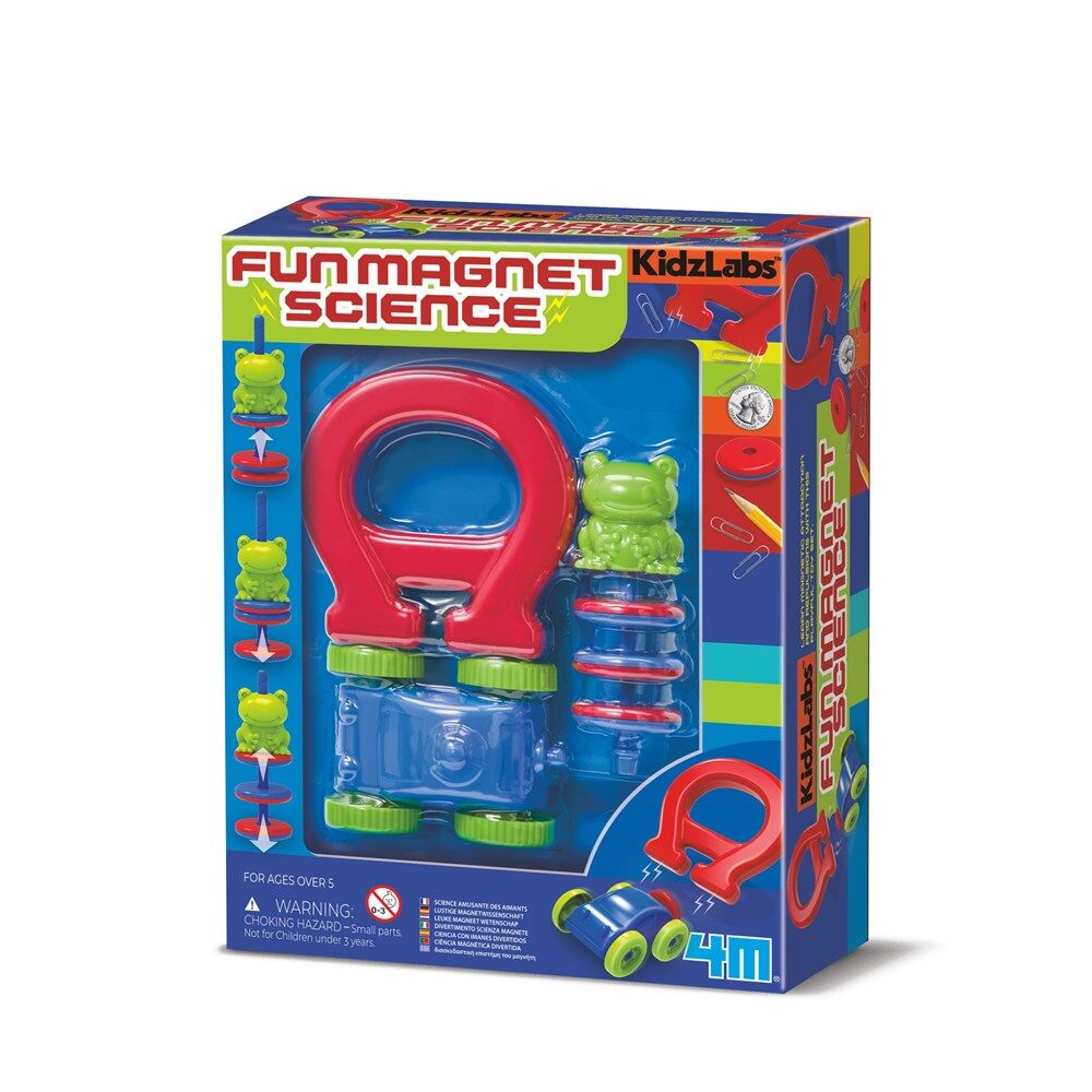 4M Kidzlabs Fun Magnet Science STEM Educational Toy Kids 5y+