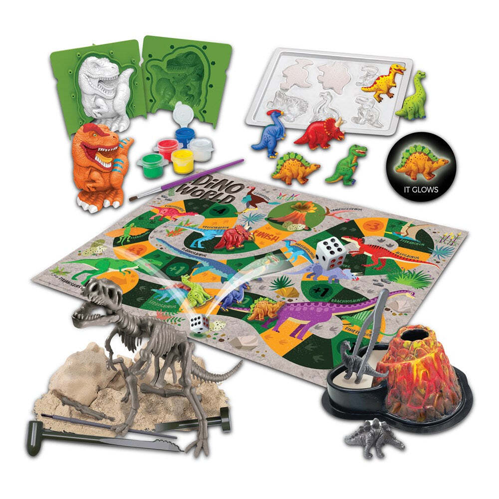 4M Steam Powered Kids Dinosaur World Kids Toy 5y+