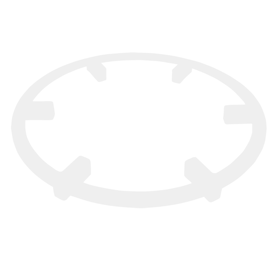 6PK Homeleisure Floor Saver Ring Surface Protector 30cm White Garden