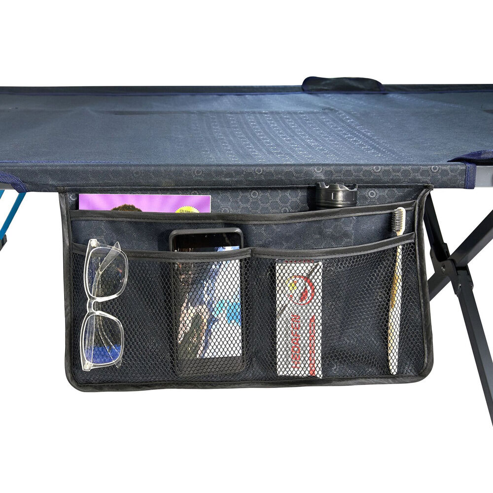 Quest Fast Bed 145 Queen Size Quick Set-up Camping Bed Strecher - Blue