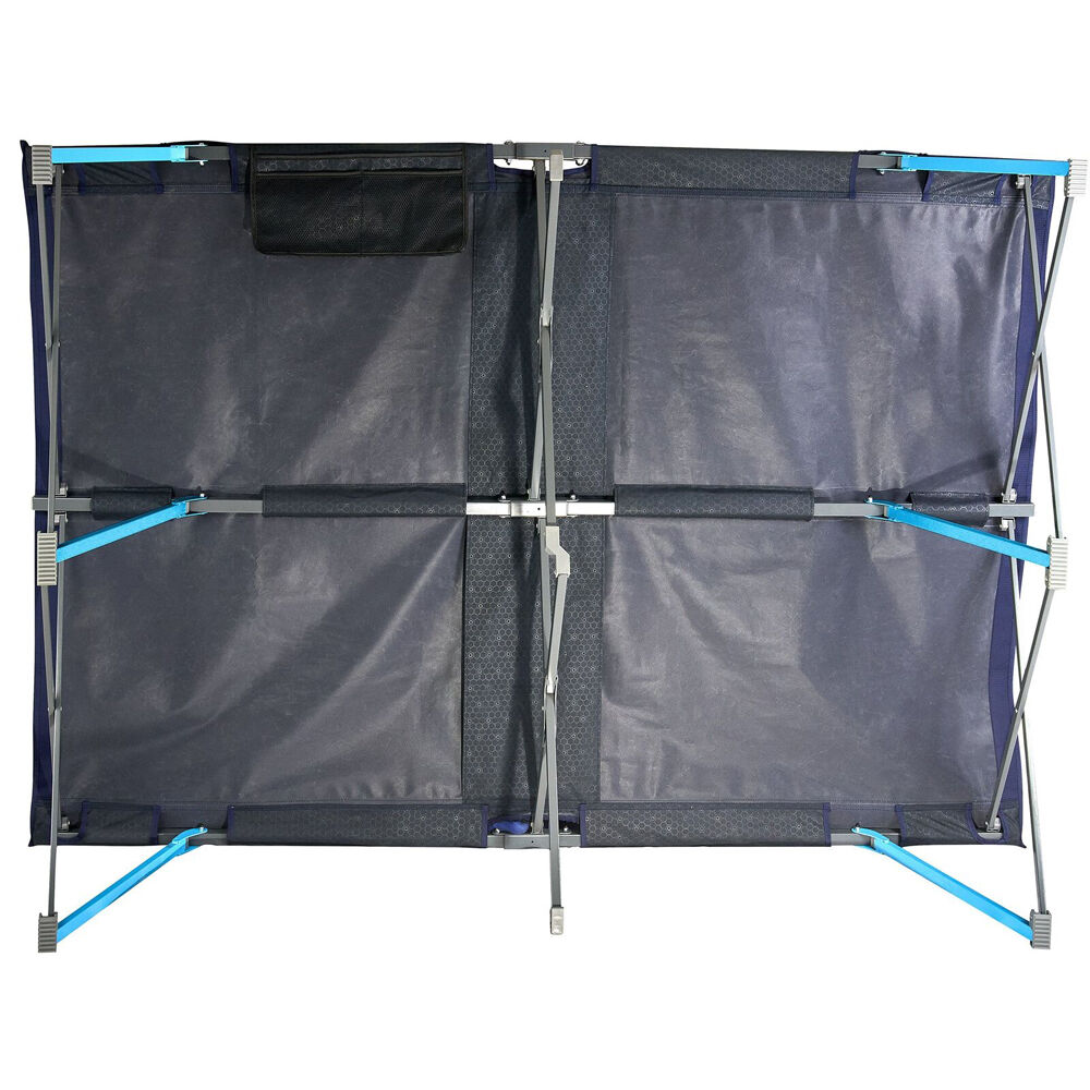 Quest Fast Bed 145 Queen Size Quick Set-up Camping Bed Strecher - Blue