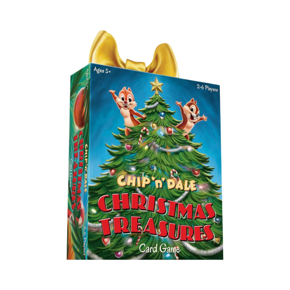 Disney Chip N Dale Christmas Treasures Card Game 5y+