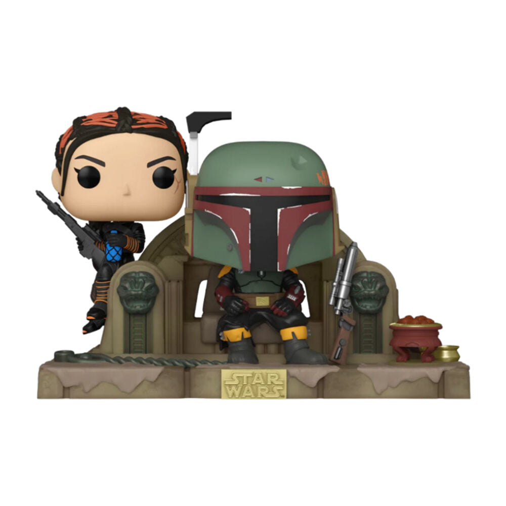 Star Wars Boba Fett & Fennec Shand Pop! Moment Action Figure Toy