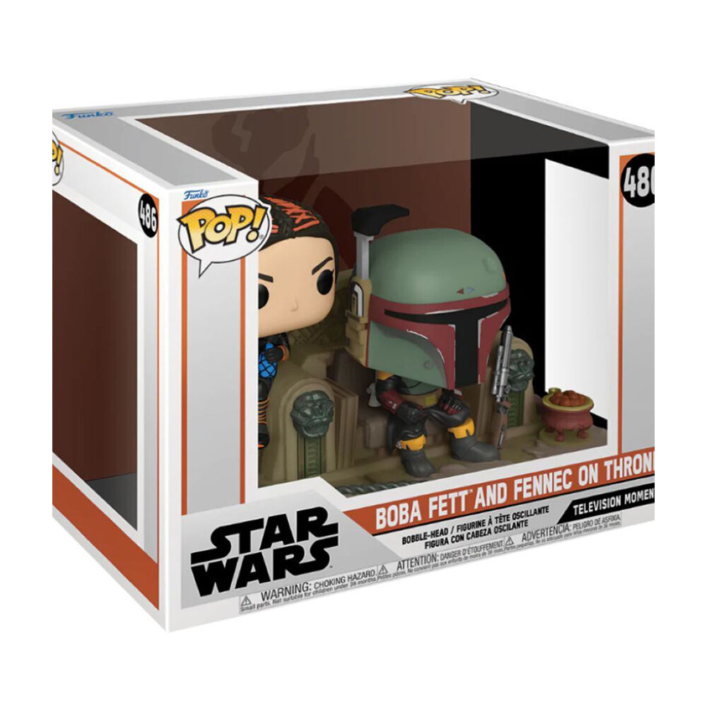 Star Wars Boba Fett & Fennec Shand Pop! Moment Action Figure Toy