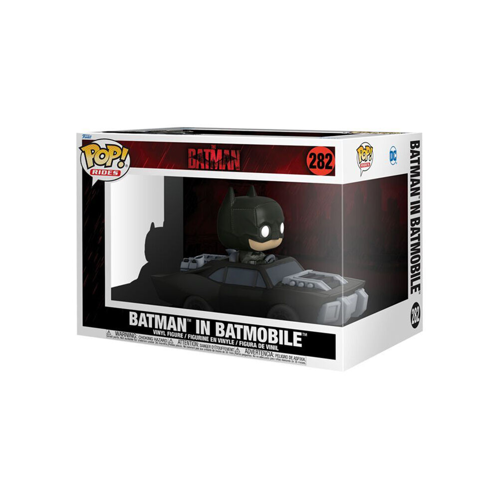 The Batman Batman in Batmobile Pop! Ride Action Figure Toy