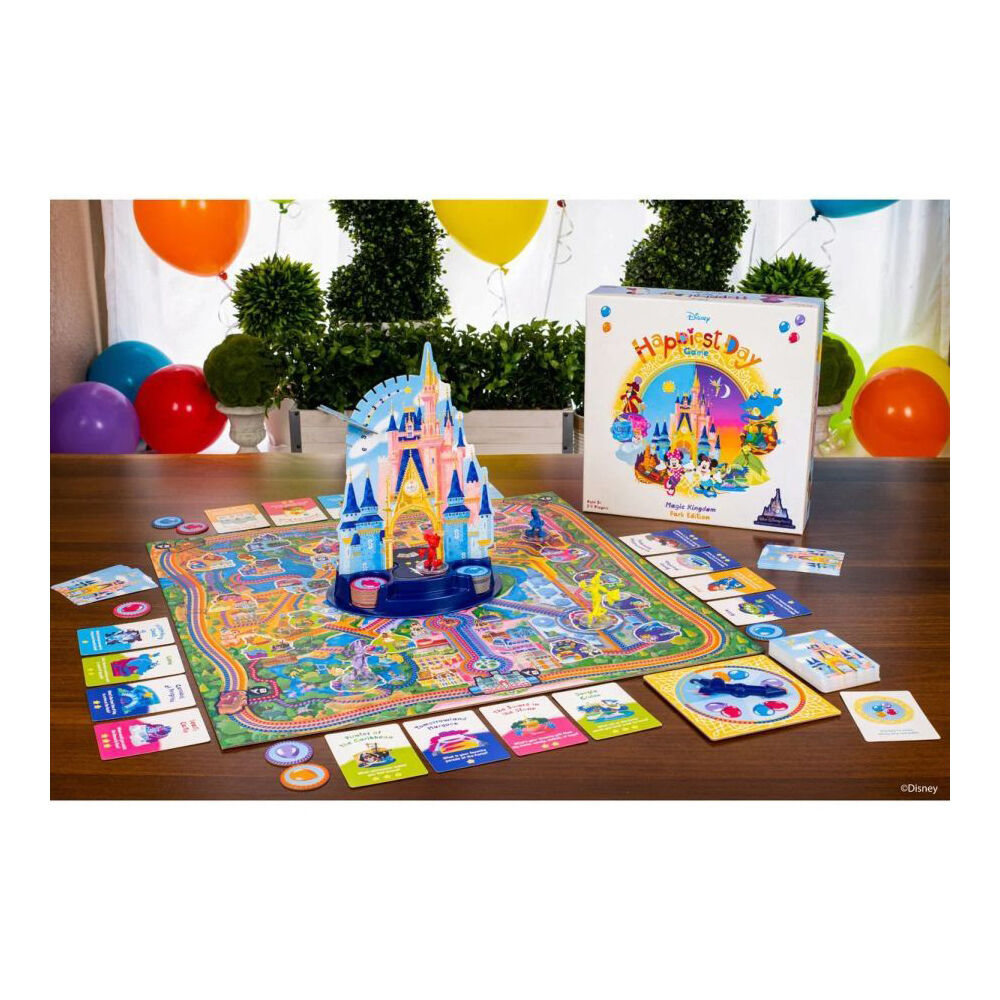 Disney Happiest Day Magic Kingdom Park Board Game 5y+